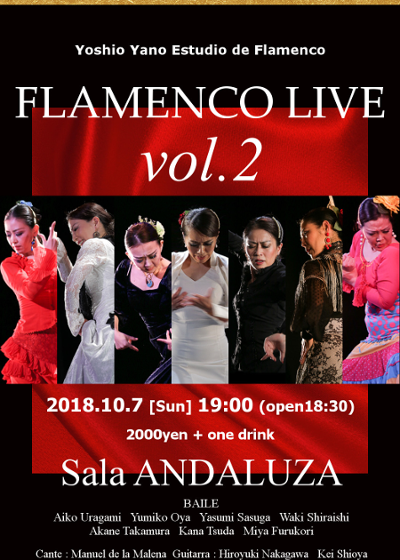 フラメンコライブ vol.2 サラアンダルーサ